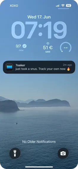 Breezer App – Real-time friend activity notifications